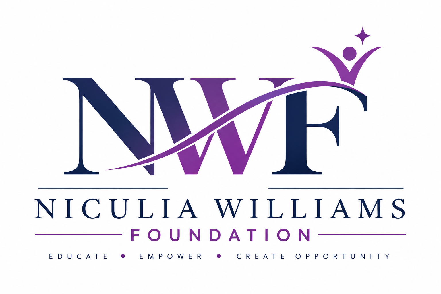 20 oz Tumbler Cup with the official Niculia Williams Foundation logo